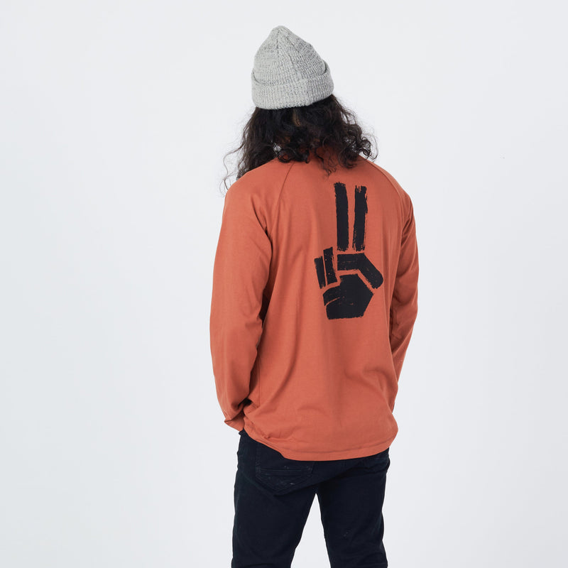 Men's Planks x Woodsy Hand of Shred Long Sleeve T-shirt