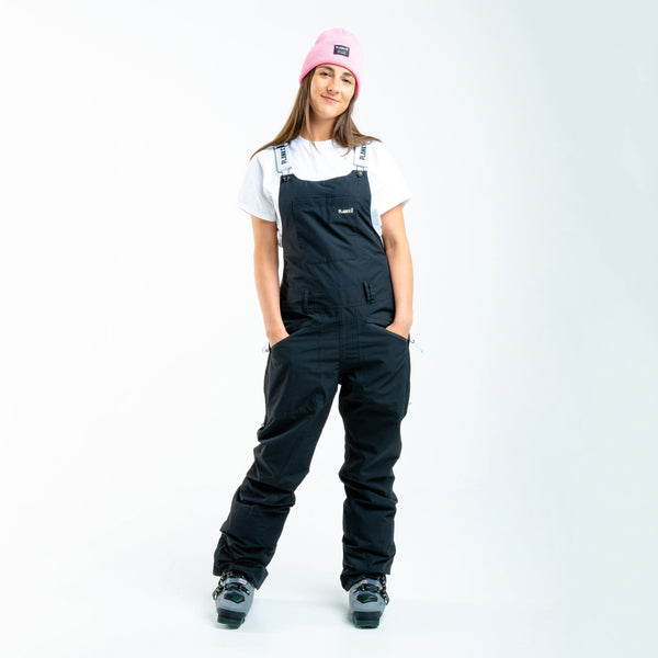 Sportneer Snow Pants Womens Overall Bibs Women's Insulated Bib Overalls Ski  Pants Waterproof Skiing Bibs with Front Pockets Dark Black : :  Clothing, Shoes & Accessories